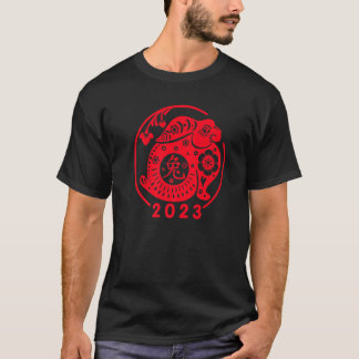 T-shirt Année Du Rabbit Nouvel An Chinois 2023