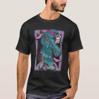 Année du Rat chinois Zodiac sorcière HalloweenBlac