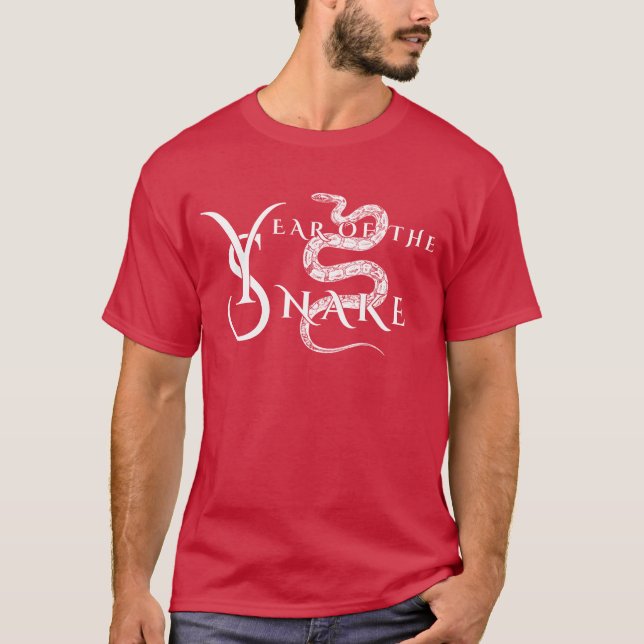 T-shirt Année du serpent (Devant)
