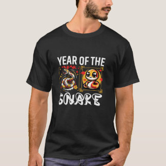 T-shirt Année du Serpent 2025 Nouvel An lunaire Nouvel An