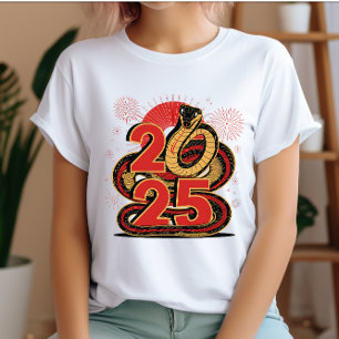 T-shirt Année Du Serpent 2025   Zodiac chinois 2025