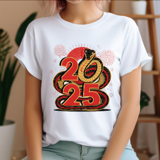T-shirt Année Du Serpent 2025 | Zodiac chinois 2025