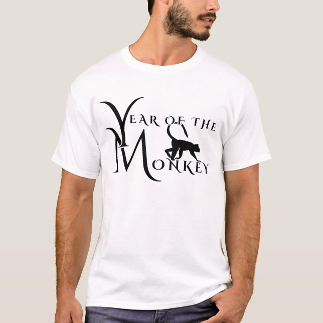 T-shirt Année du singe (Devant)