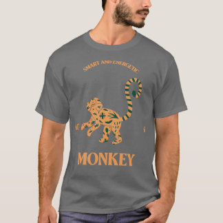 T-shirt Année du singe chinois Zodiac 1