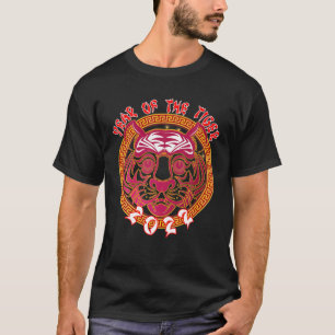 T-shirt Année Du Tigre 2022 Nouvel An Lunaire Chinois 2022