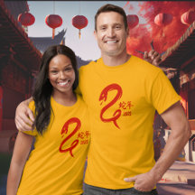 Année minimaliste du serpent Nouvel An chinois