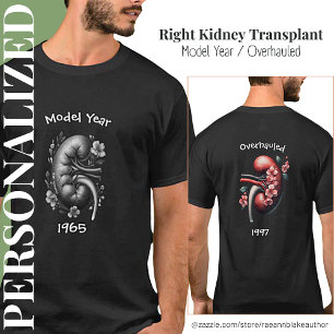 T-shirt Année modèle/ Rein révisé Transplanté