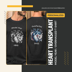 T-shirt Année modèle/Réparation de transplantation