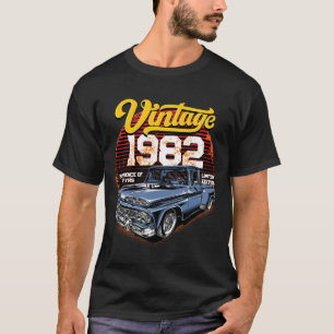 T-shirt Année personnalisée Vintage Voiture Rétro Grudge A