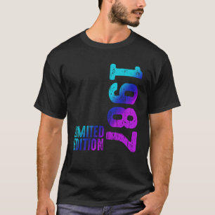 T-shirt Année stupéfiante 1987 Depuis 1987 Vintage 1987 Bi