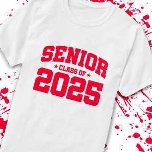 T-shirt Année supérieure 2025 Graduation scolaire - Classe