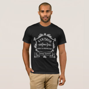 T-shirt Année vintage - âge à la perfection année de naiss