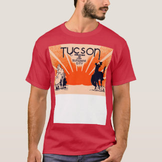 T-shirt Années 1940 Vintage Tucson Arizona