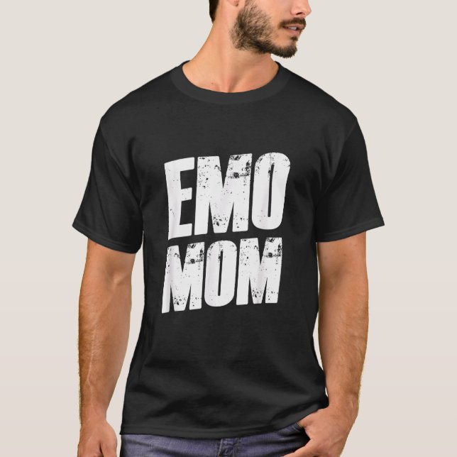 T-shirt Années 2000 00s Maman EMO   Punk EMO (Devant)