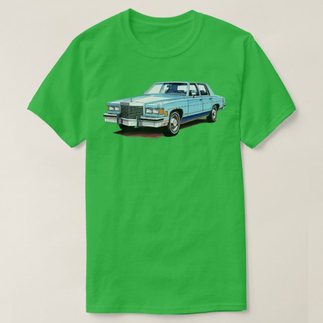 T-shirt Années 80 Cadillac 1 (Design devant)