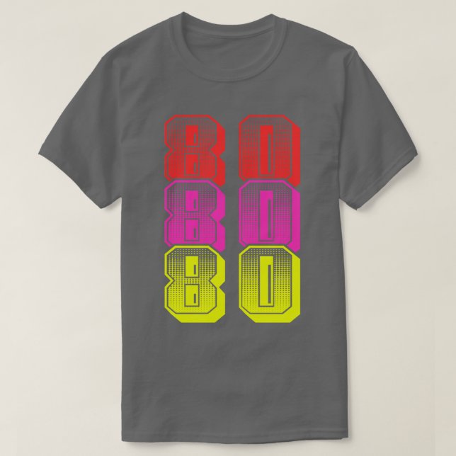 T-shirt Années 80 Vintages (Design devant)