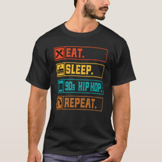 T-shirt Années 90 Hip hop Gangster Rap Vêtements Old Schoo