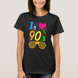 T-shirt Années 90 J'ai le coeur des années 90