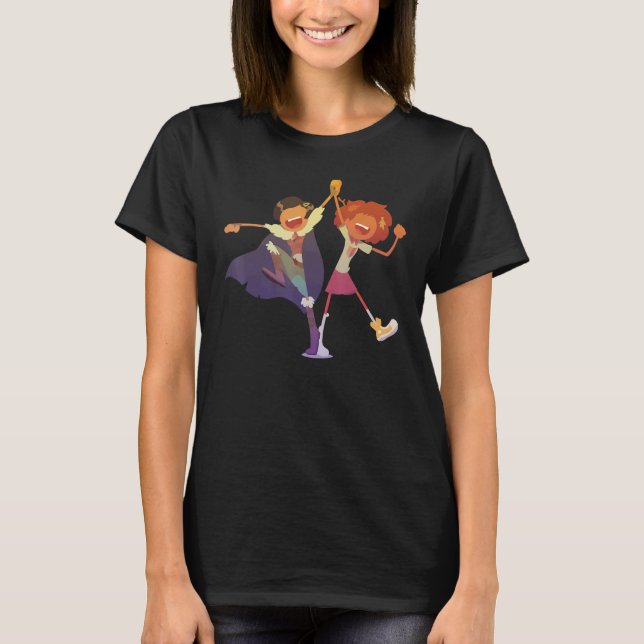 T-shirt Annes Et Marcy Amphibia (Devant)