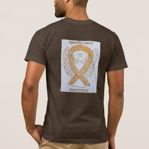 T-shirt Annexe Sensibilisation au cancer Amber Ribbon Ange