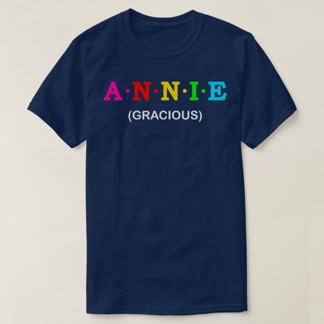 T-shirt Annie Gracious (Design devant)