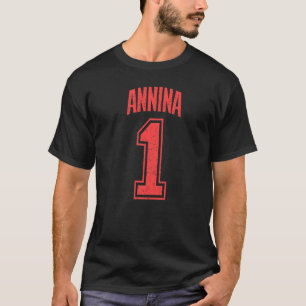 T-shirt Annina Supporter Numéro 1 Le plus grand ventilateu