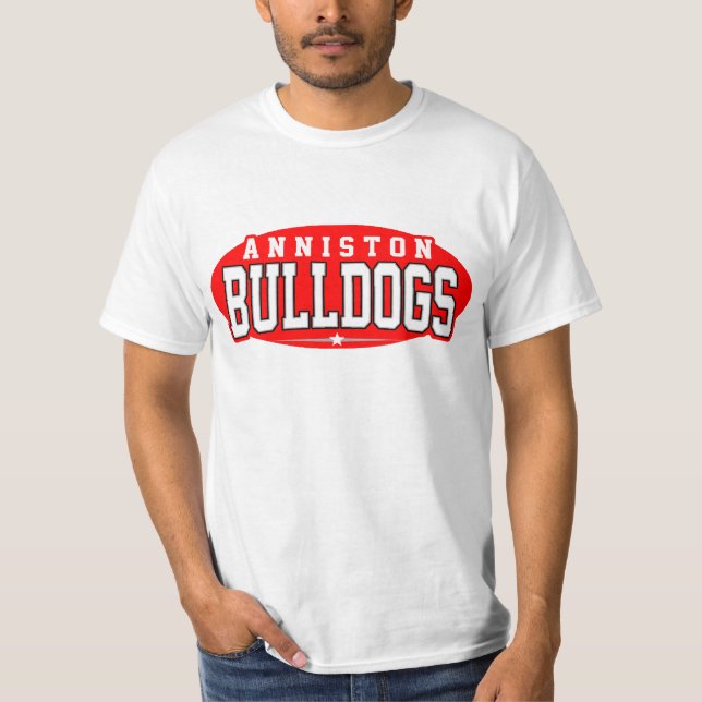 T-shirt Anniston High School ; Bulldogs (Devant)