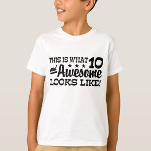 T-shirt Anniversaire 10 ans