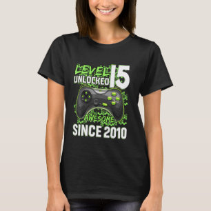 T-shirt Anniversaire 15 Ans Fils Garçon Fille 15 ans 2010