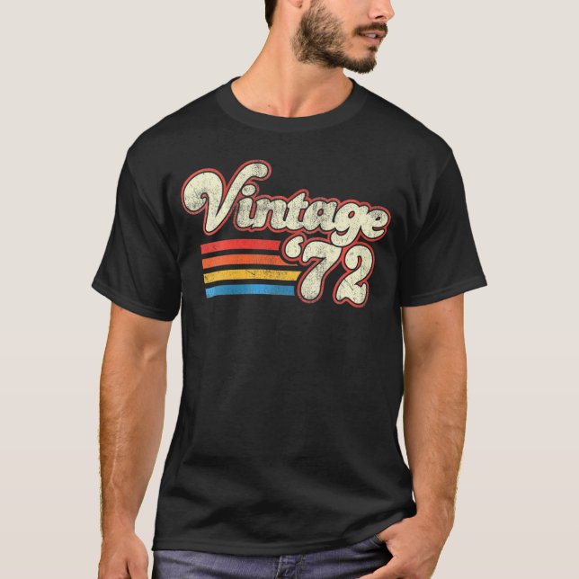 T-shirt Anniversaire 1972 (Devant)