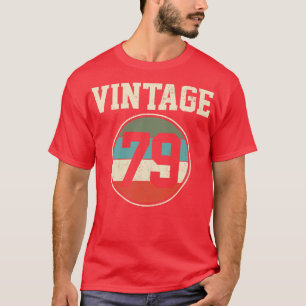 T-shirt Anniversaire 1979 Vintage 3