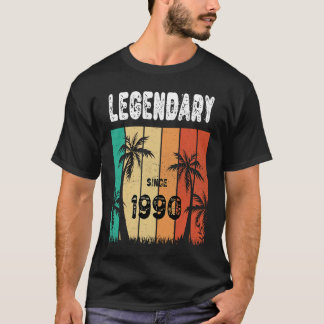 T-shirt Anniversaire 1990 32e anniversaire