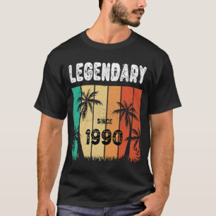 T-shirt Anniversaire 1990 32e anniversaire