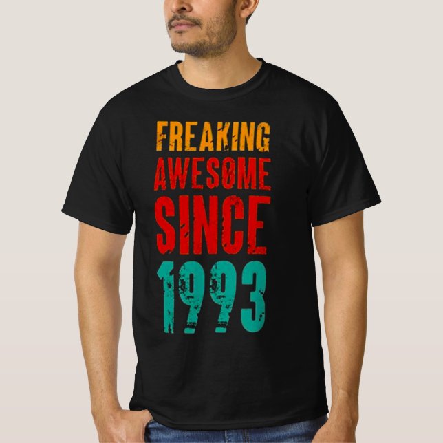 T-shirt Anniversaire 1993  (Devant)