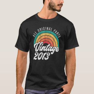 T-shirt Anniversaire 2013 9 Ans Vintage Classic Retro 9 A