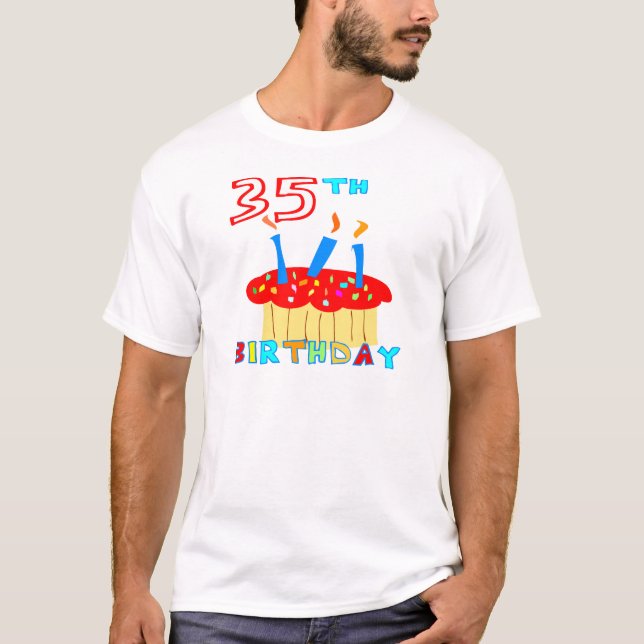 T-shirt Anniversaire 35 ans (Devant)