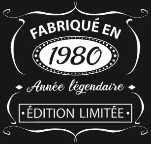 T Shirts Humour 40 Ans Originaux Personnalisables Zazzle Fr