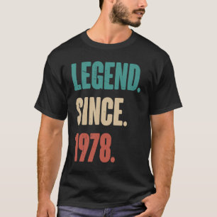 T-shirt Anniversaire 45ème Décoration 45 Ans Vintage 197