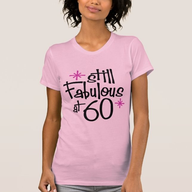 T-shirt Anniversaire 60 ans (Devant)