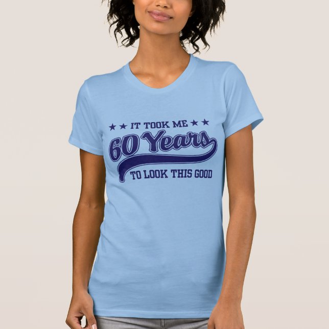 T-shirt Anniversaire 60 ans (Devant)