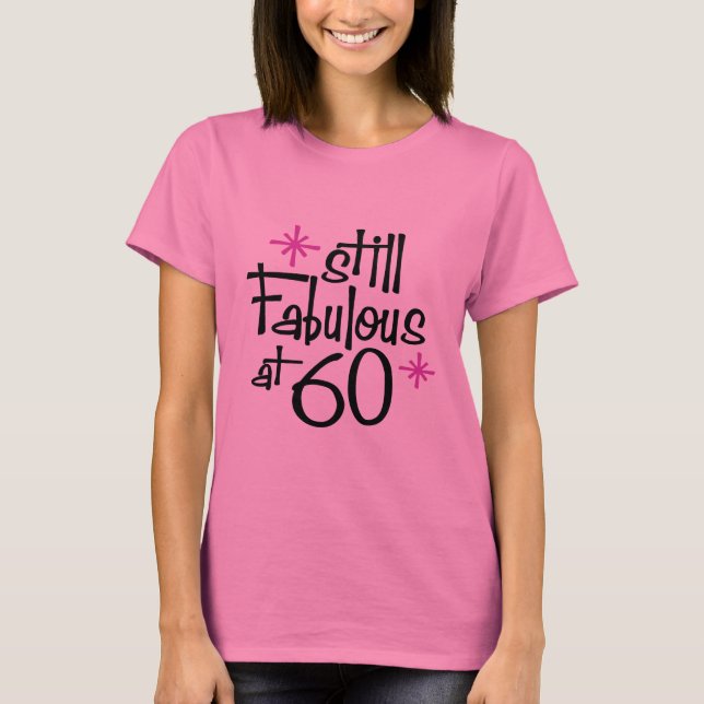 T-shirt Anniversaire 60 ans (Devant)