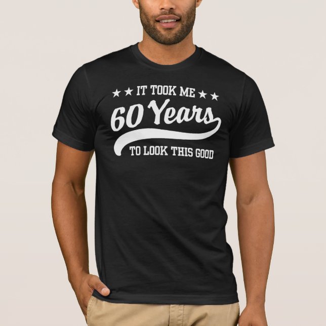 T-shirt Anniversaire 60 ans (Devant)