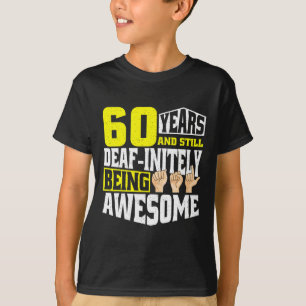 T-shirt Anniversaire 60 Ans d'être Génial 