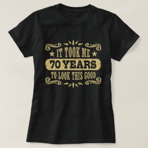 T-shirt Anniversaire 70 ans