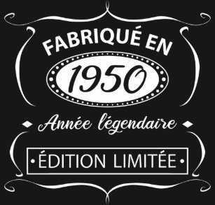 T Shirts 70 Ans Originaux Personnalisables Zazzle Fr