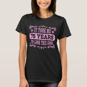 T-shirt Anniversaire 75 ans