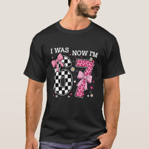T-shirt Anniversaire 7 Ans J'étais 6 Maintenant j'ai 7 6 7