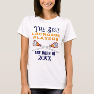 T-shirt Anniversaire année de naissance Crosse Personnalis