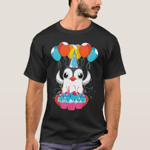T-shirt Anniversaire Antarctique Birthday Party Zoo Animal