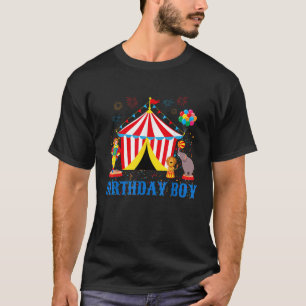 T-shirt Anniversaire Boy Circus Ringmaster Party Anniversa